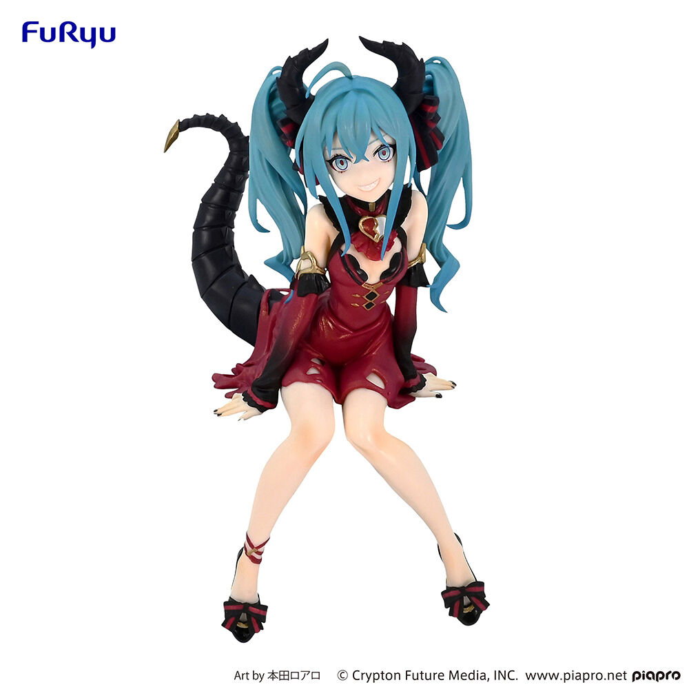 Hatsune Miku - Villain Miku Noodle Stopper Figure (Red Color Ver.) (Re-run)